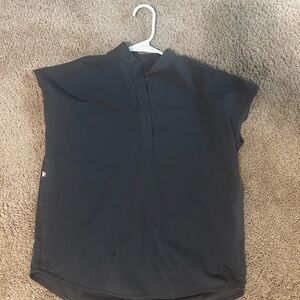 Figs Technical Collection XXS Scrub Top in Charcoal